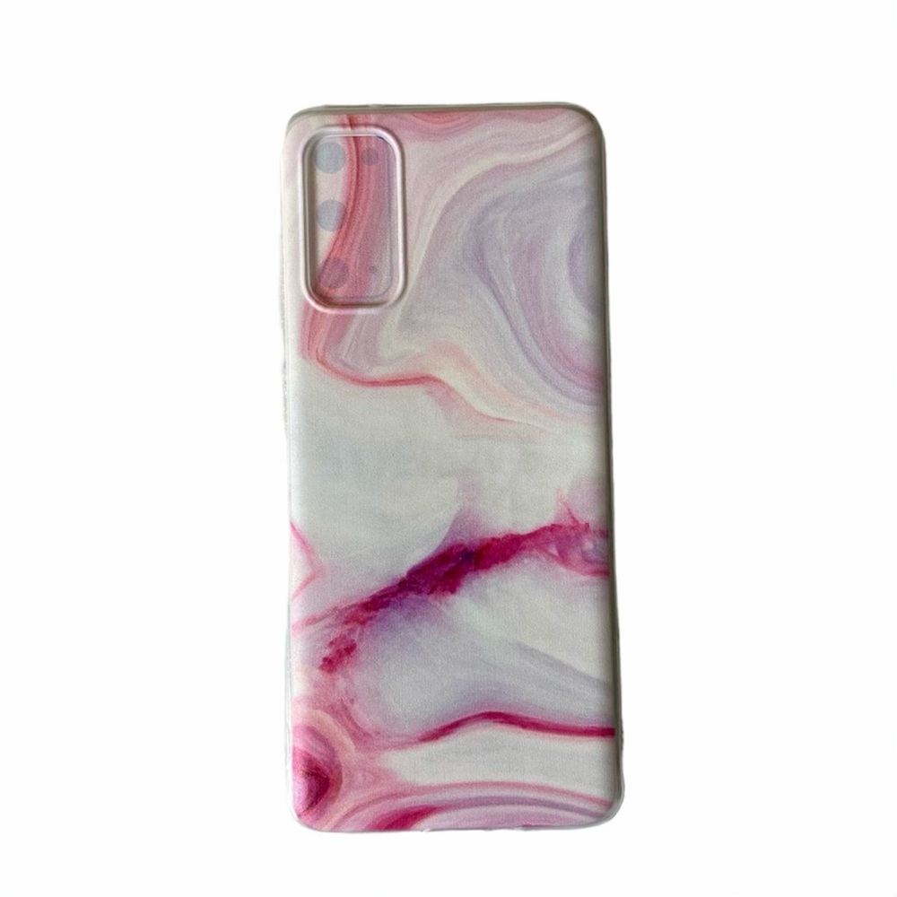 Women  Pink Marble Galaxy S20